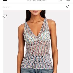 Missoni multicolor tank new with tags. Italian size 38. Size Small or 4.